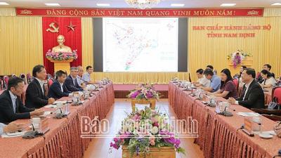 Gã khổng lồ Sumitomo muốn đầu tư dự án khu công nghiệp 300 ha ở Nam Định