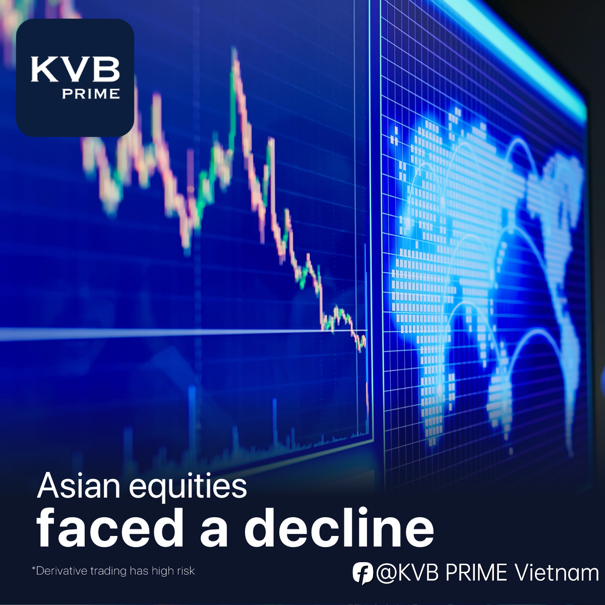 Các cổ phiếu châu Á đã gặp sự suy giảm