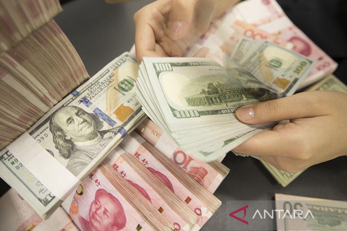 Yuan anjlok 186 basis poin jadi 7,1969 terhadap dolar AS