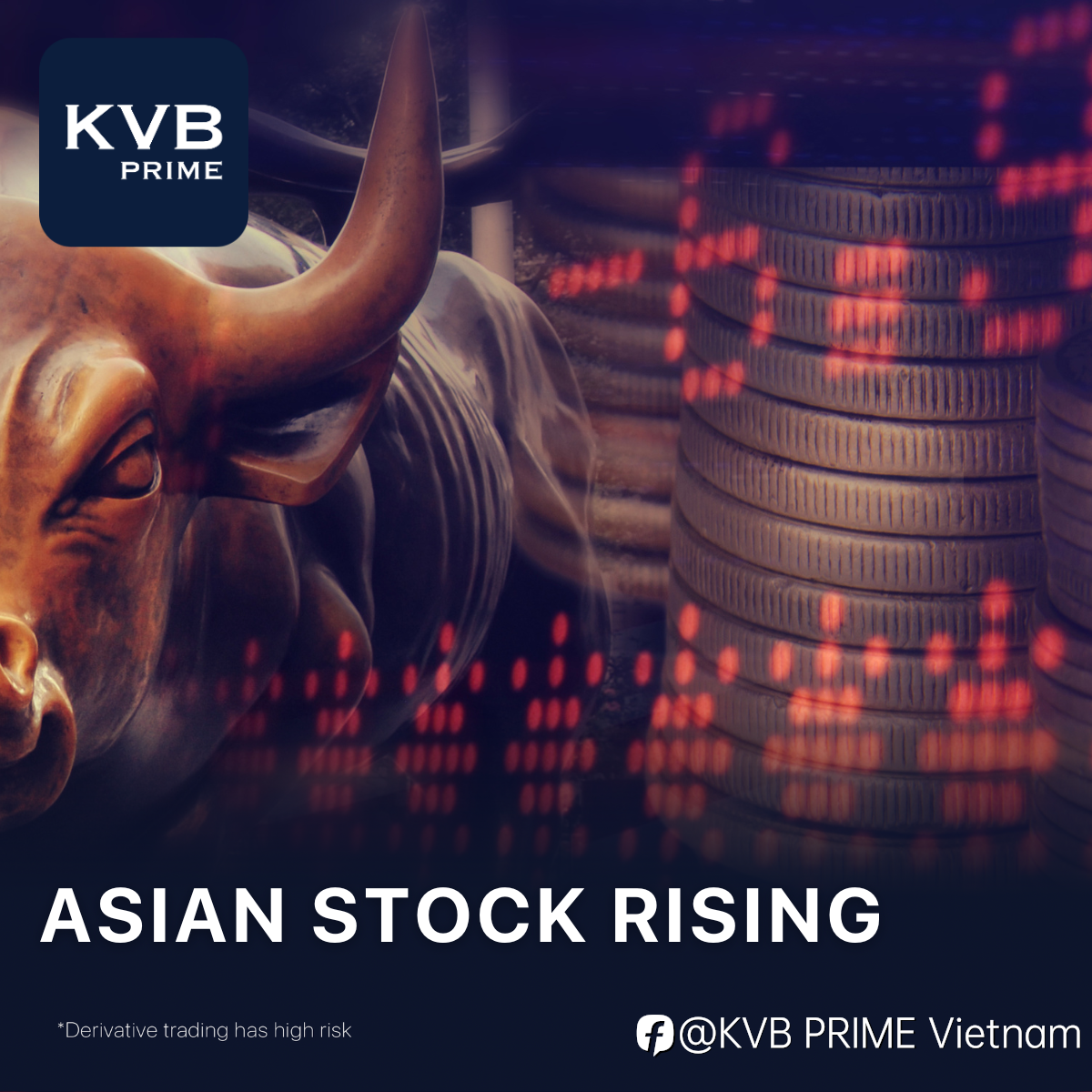 Thị trường chứng khoán châu Á đang tăng