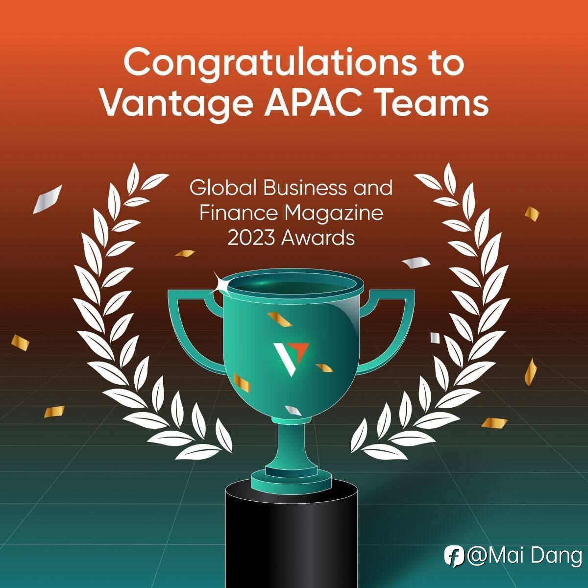 Congratulations to Vantage APAC Teams