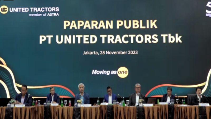 United Tractors (UNTR) Anggarkan Capex USD1,1 Miliar pada 2024, Terbesar Buat Apa?