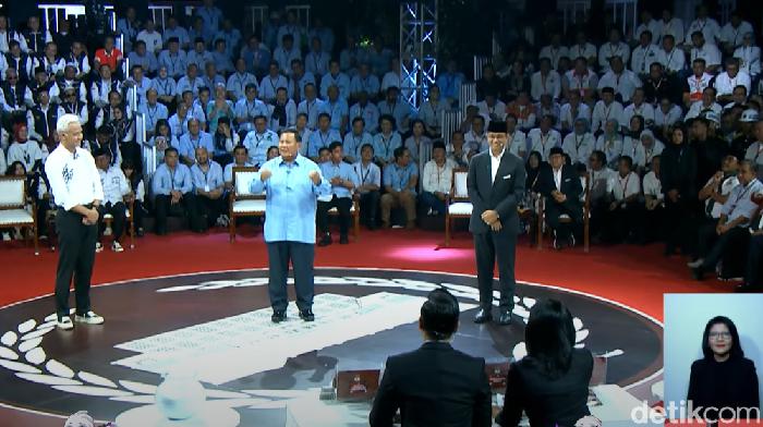 Prabowo Tanya Ganjar Keberhasilan Jokowi hingga Singgung Hilirisasi