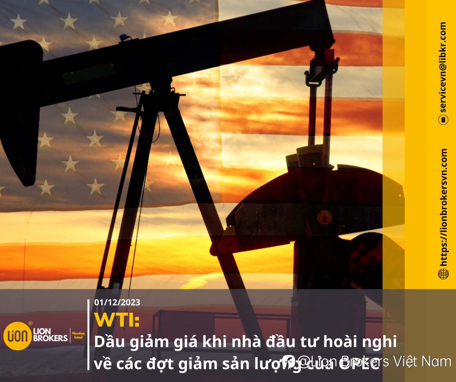 WTI: DẦU GIẢM GIÁ KHI NHÀ ĐẦU TƯ HOÀI NGHI VỀ CÁC ĐỢT GIẢM SẢN LƯỢNG CỦA OPEC
