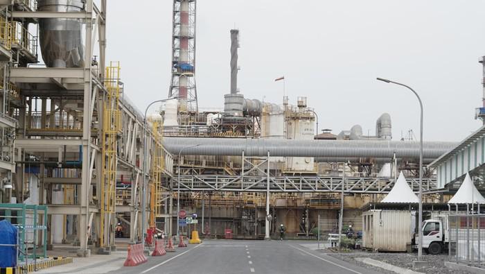 Resmikan Smelter di Gresik, Jokowi: Nilai Tambahnya Ada di RI