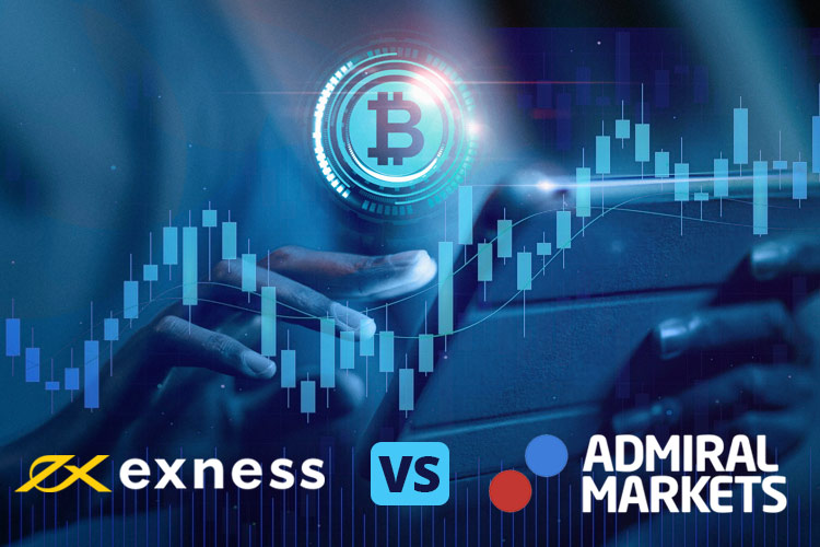 加密货币交易比较：Exness vs Admiral Markets