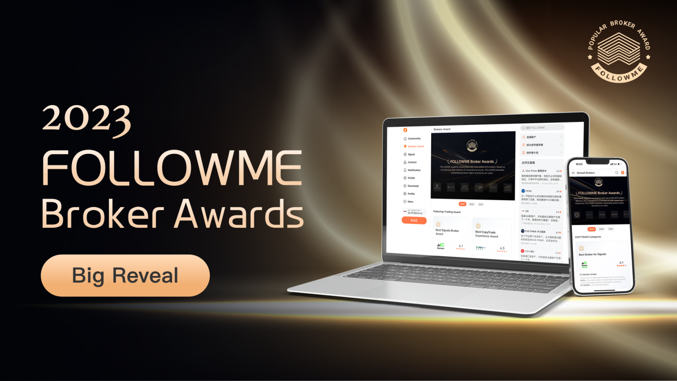 The Big Reveal! Introducing the Winners of the 2023 FOLLOWME Broker Awards