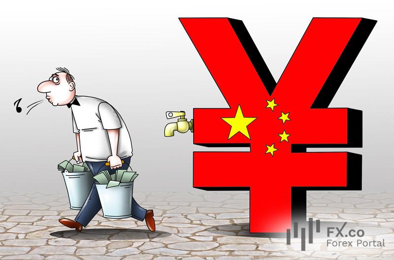​Tantangan ekonomi memicu penarikan besar-besaran aset Tiongkok