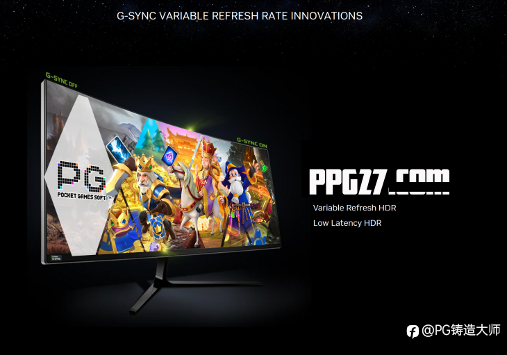 NVIDIA揭晓新技术与首款PG游戏电竞萤幕