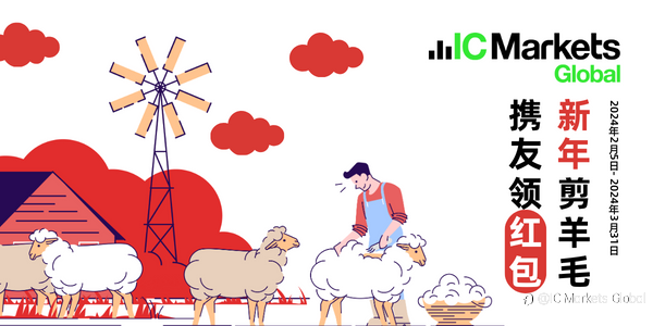 IC Markets Global: 新年剪羊毛 携友领红包