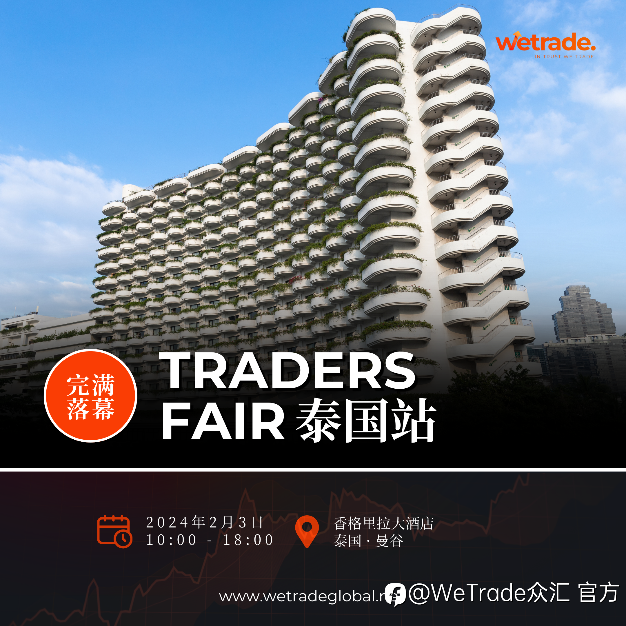 WeTrade在曼谷Traders Fair展会亮相，彰显全球拓展的坚实步伐