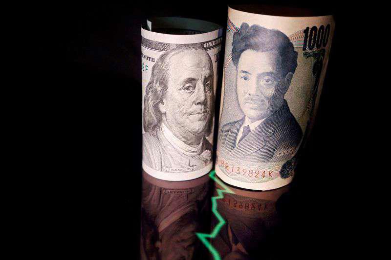 日元 美元兑 小幅 日本 对日元 下跌
