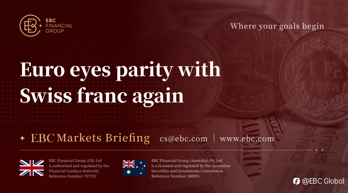 EBC Markets Briefing | Euro eyes parity with Swiss franc again
