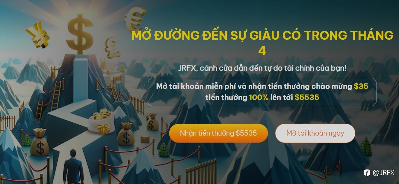 Giao Dịch Ngoại Hối và CFD với JRFX: Nhận $35 Tiền Thưởng Chào Mừng!