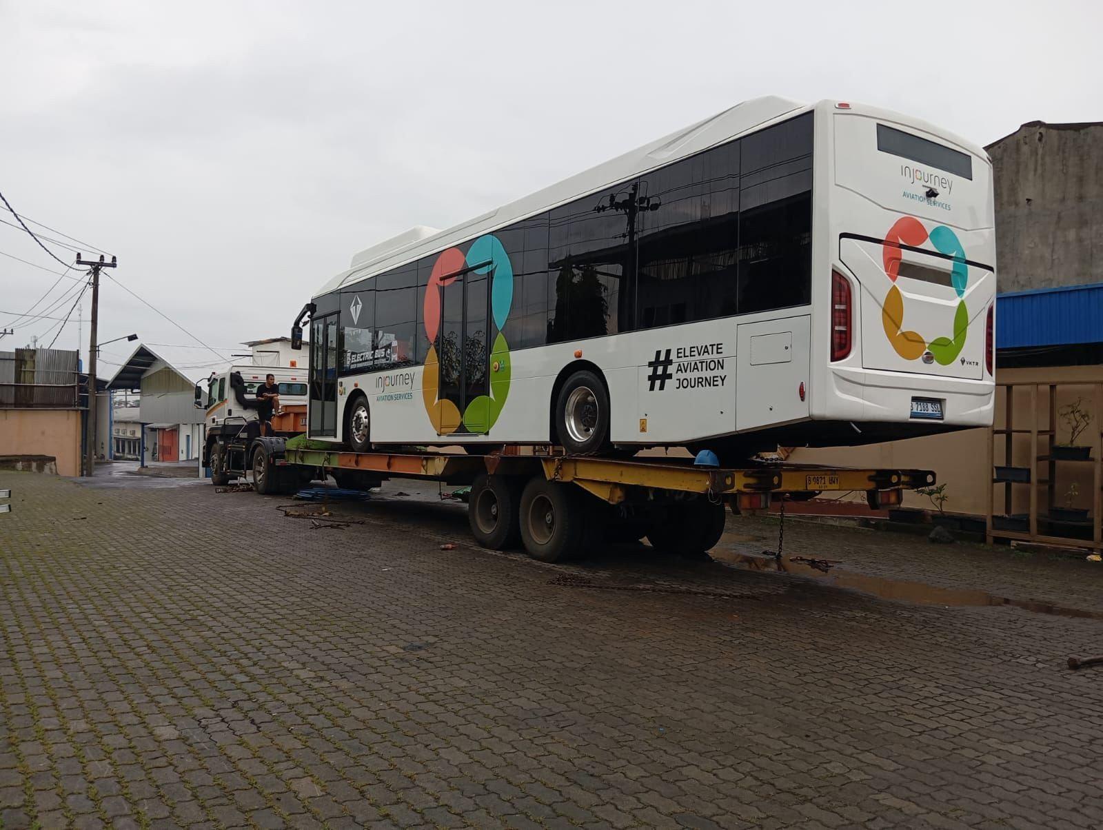 Jelang Lebaran, VKTR dan Gapura Angkasa Luncurkan Bus Listrik Ramah Lingkungan