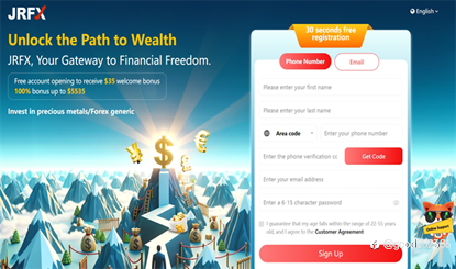 Unlock Your Wealth: JRFX Offers $5,535 Bonus for New Accounts