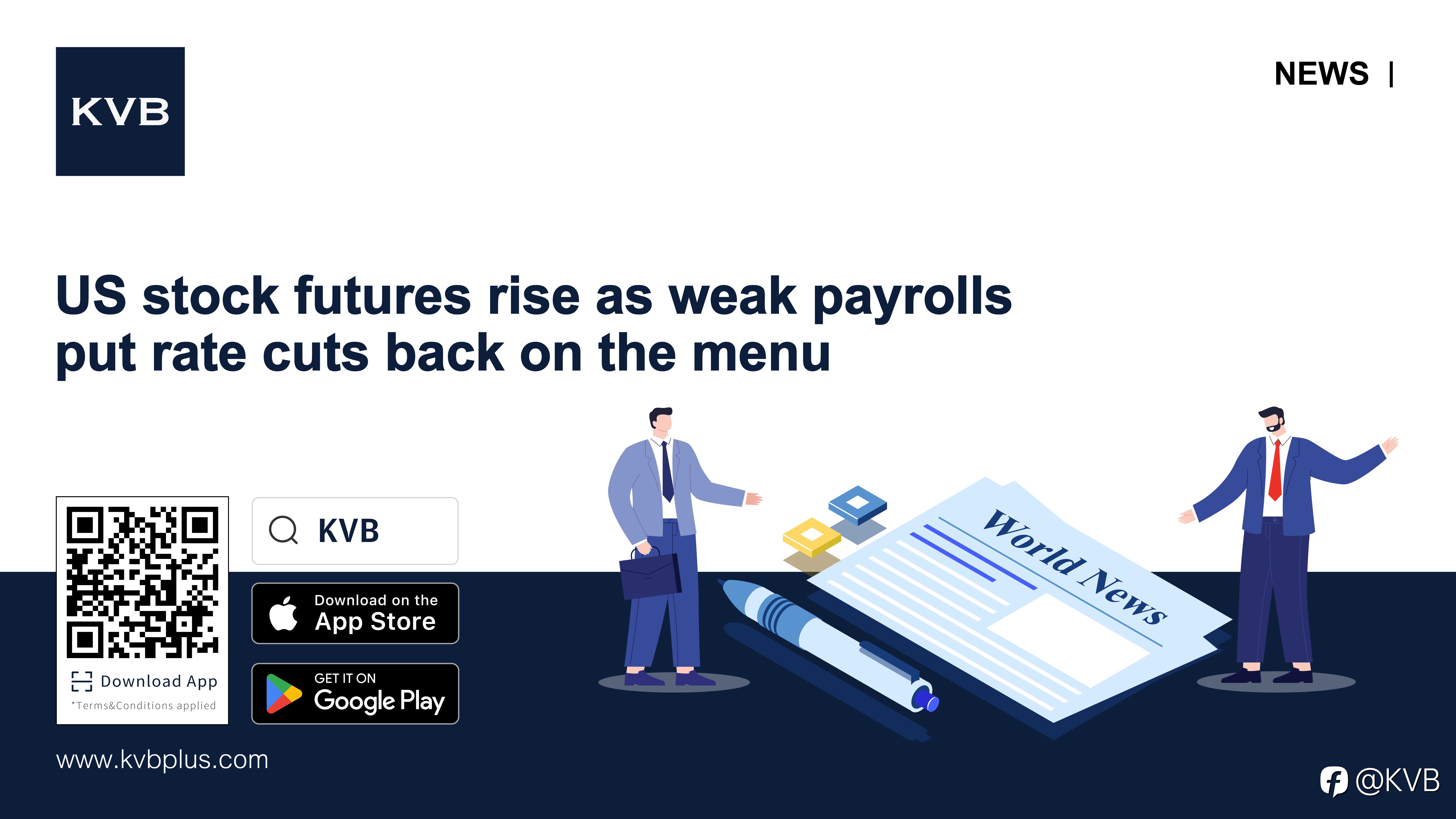 🚨 US stock futures rise as weak payrolls put rate cuts back on the menu 🧑🏻‍💻📉