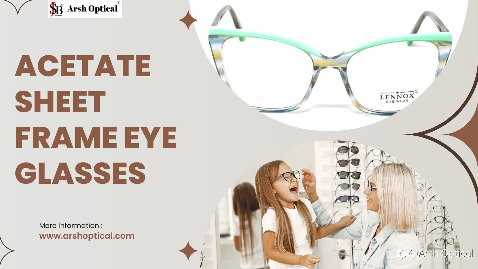 Check Out Our Latest Collection of Acetate Sheet Frames for Men and Women