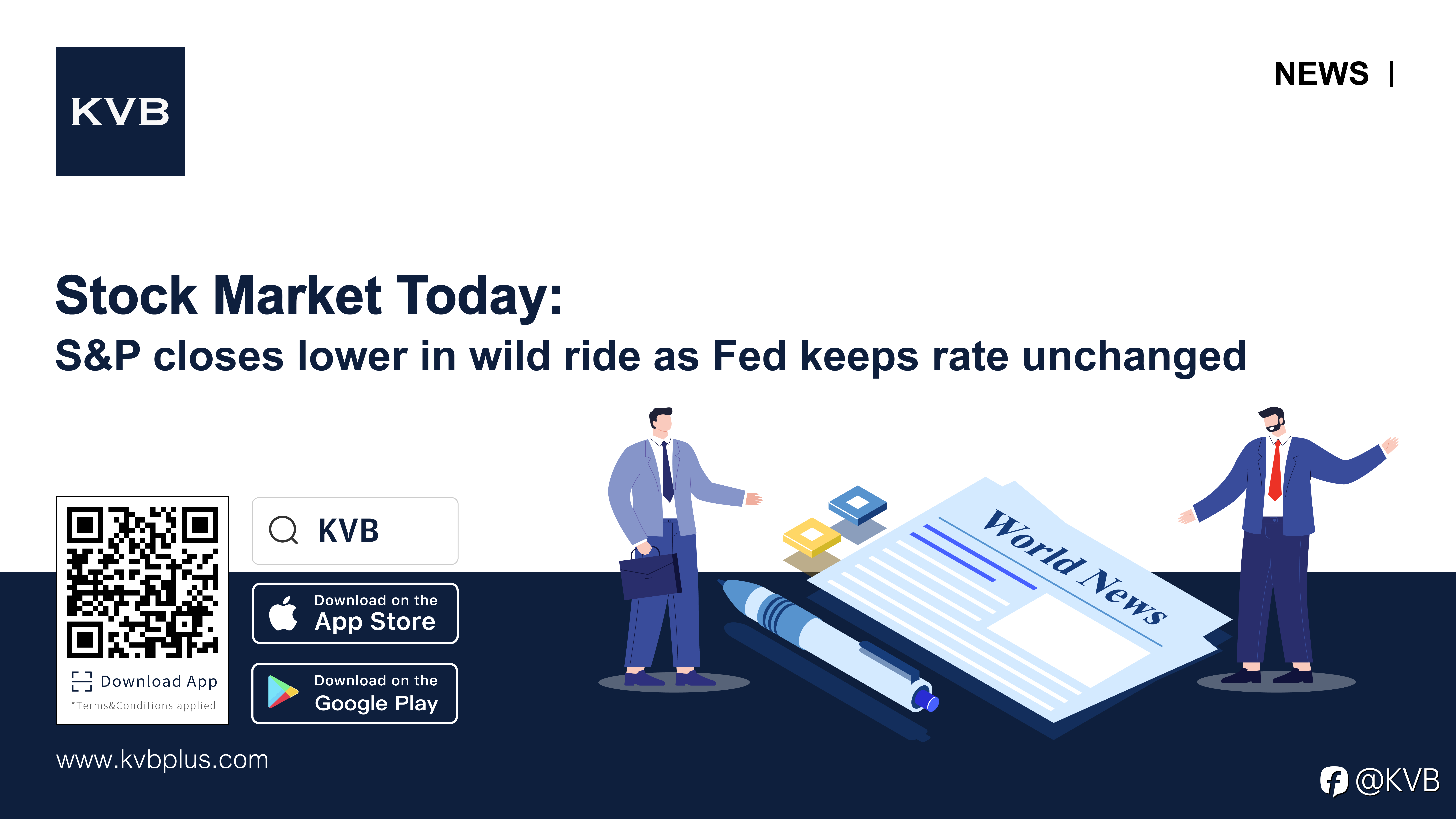 🚨 Stock Market Today: S&P closes lower in wild ride as Fed keeps rate unchanged 😲