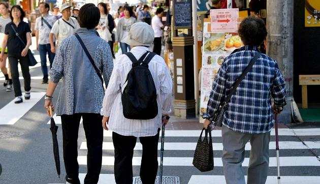 日本 老年人 劳动力 全职 就业率 数据